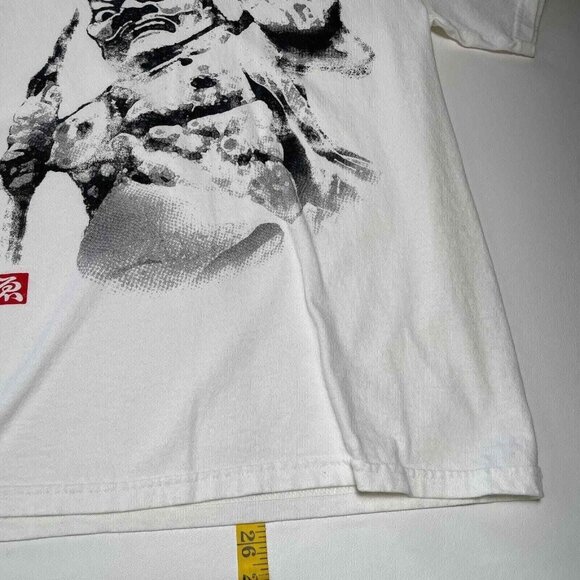 Encolor Hand Painted Designs T-Shirt Mens Small White‎ Cotton Graphic - Picture 6 of 10